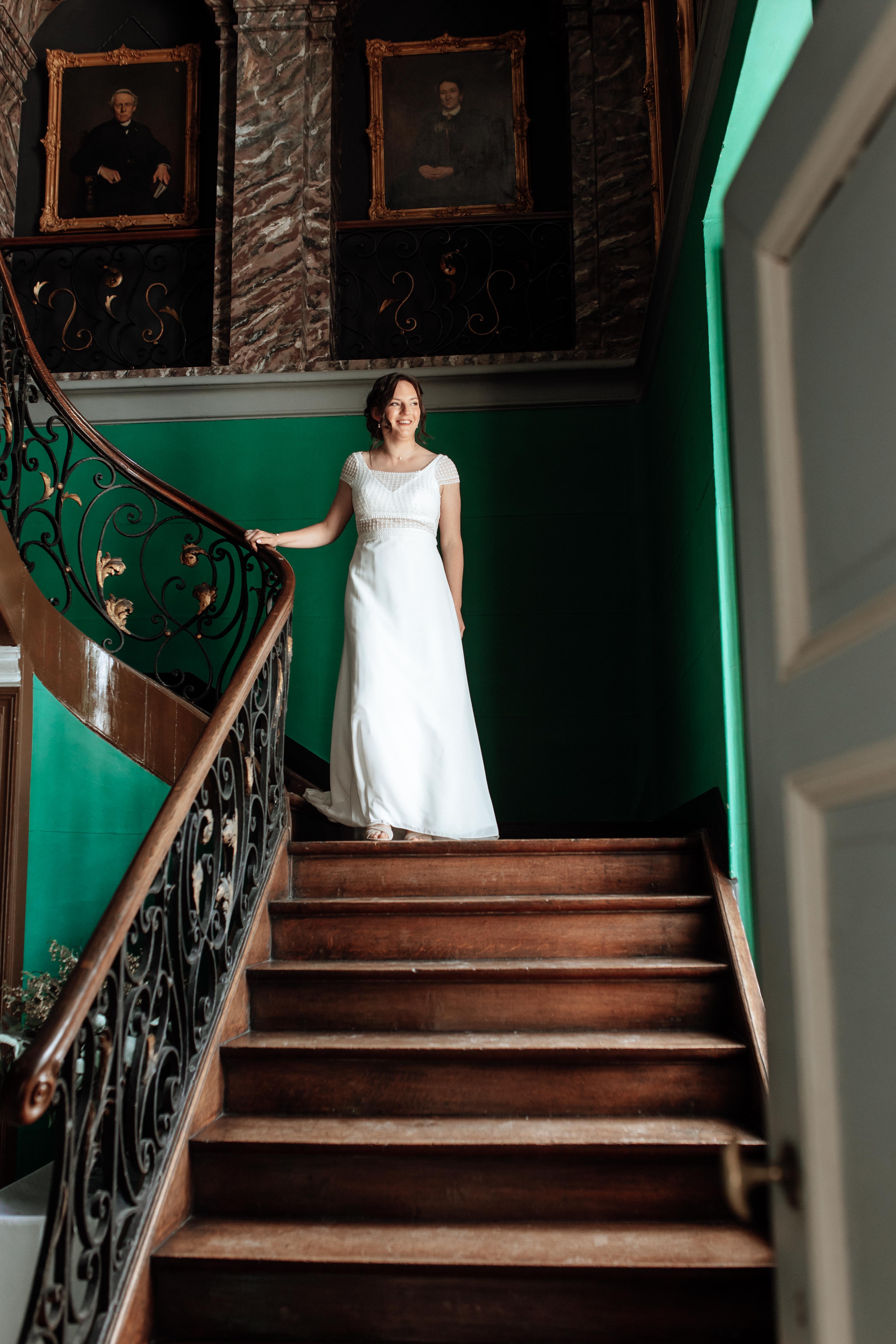 Mathilde, notre Mariée du Jour, avec sa robe de mariée Queen to be