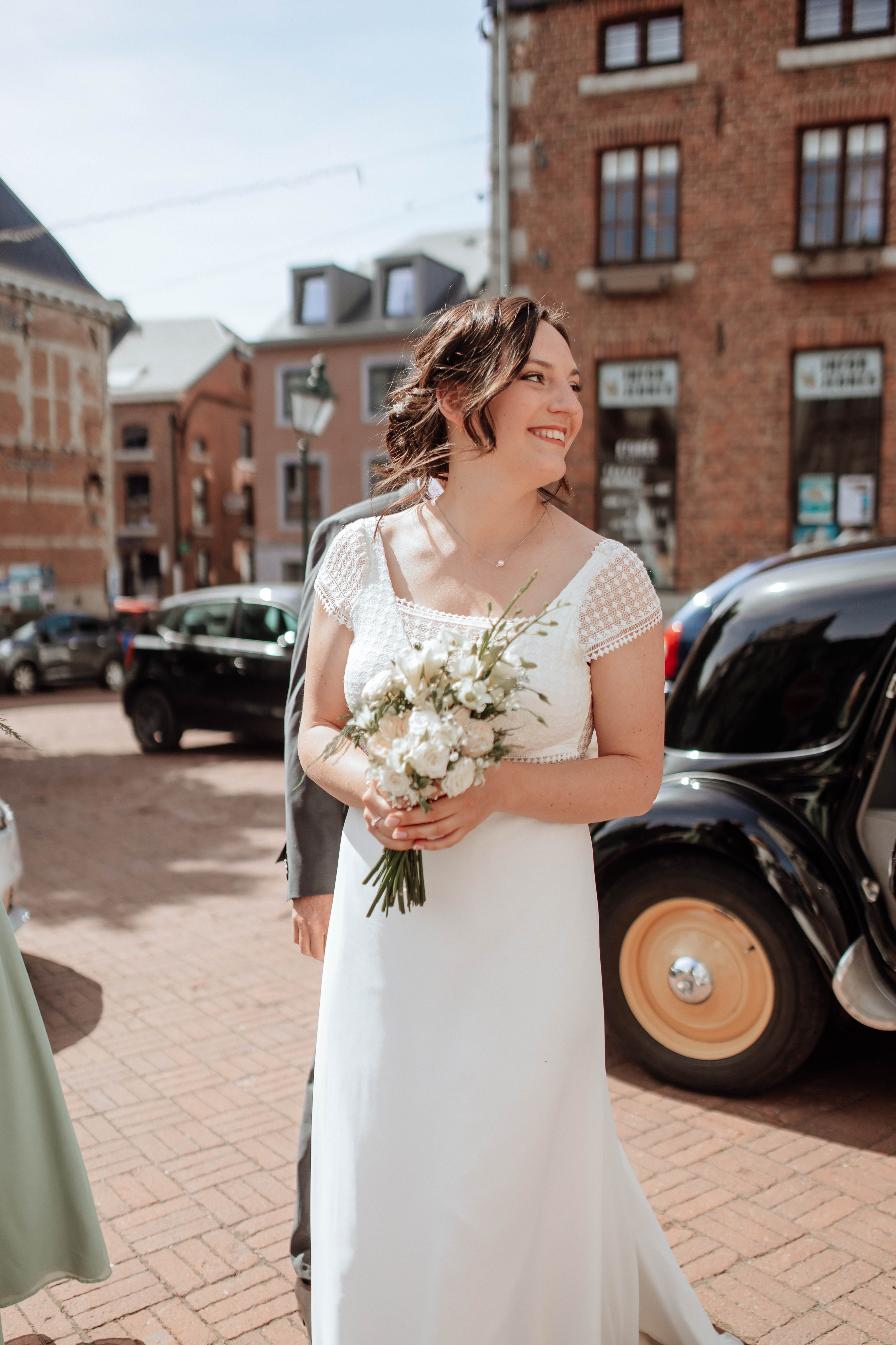 Mathilde, notre Mariée du Jour, avec sa robe de mariée Queen to be