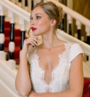 Charlise, robe de mariée Angeola, showroom Queen to be