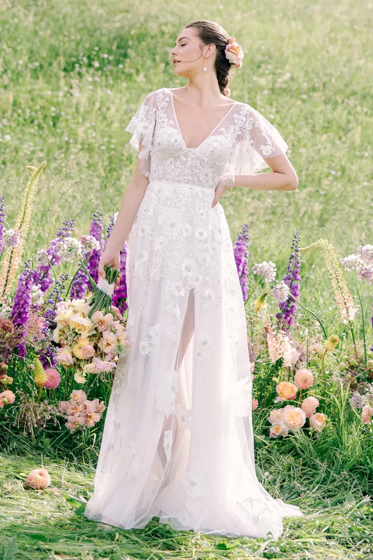 Finley par Watters, créatrice de robes de mariée chez Queen to be