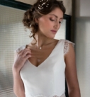 Pia, robe de mariée Angeola, showroom Queen to be