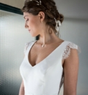 Pia, robe de mariée Angeola, showroom Queen to be