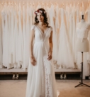 Vénus, robe de mariée Angeola, showroom Queen to be