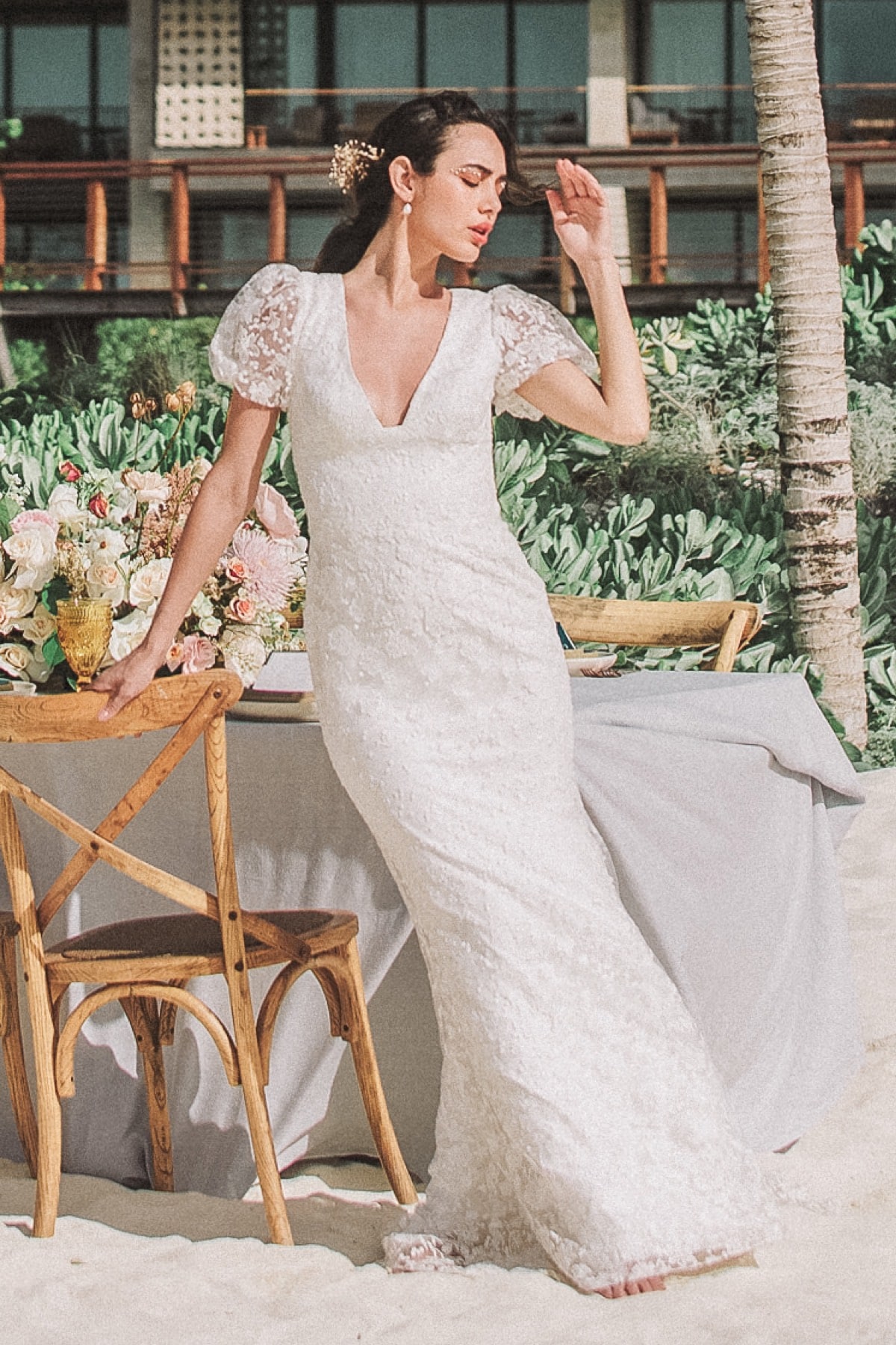 Coco Ivory, robe de mariée Madi Lane, showroom Queen to be