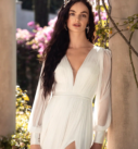Levi Gown, robe de mariée Catherine Deane, au showroom Queen to be