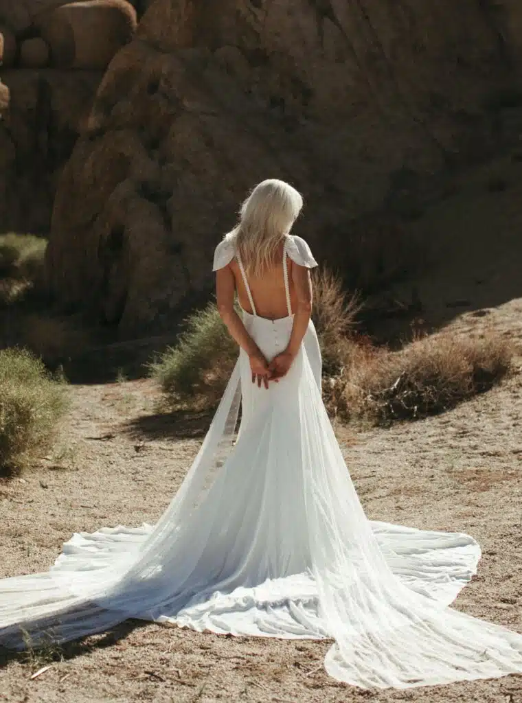 Stevie Silk par Daughters of Simone, créatrice de robe de mariée