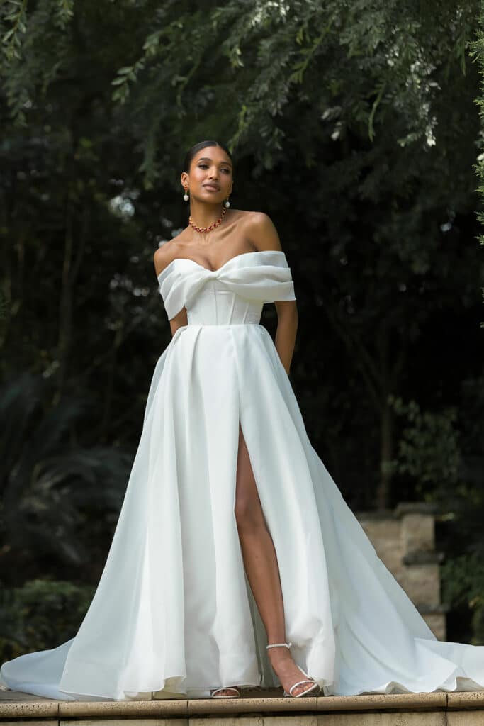 Prestyn, robe de mariée Madi Lane, showroom Queen to be