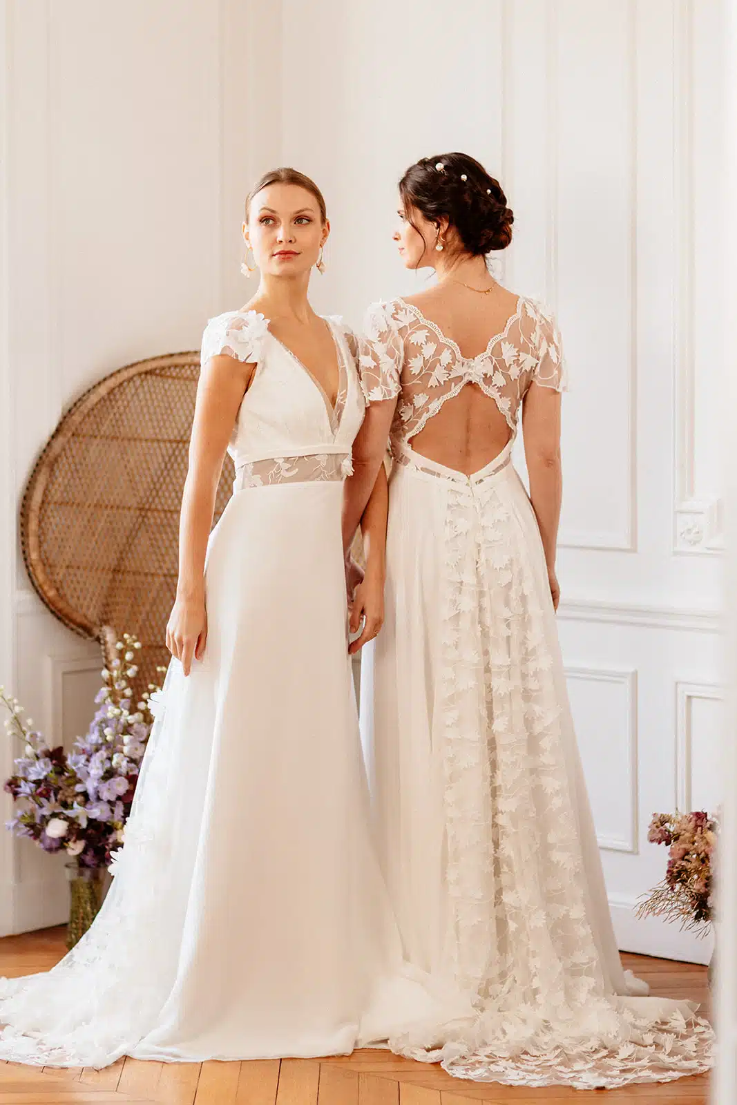 Flora, robe de mariée Elsa Gary à Bruxelles, Belgique