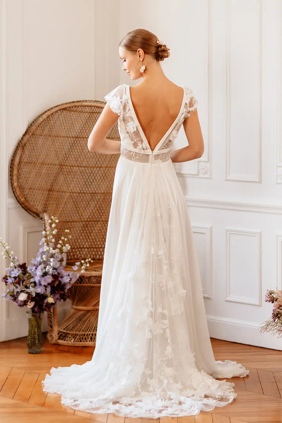 Flora, robe de mariée Elsa Gary à Bruxelles, Belgique