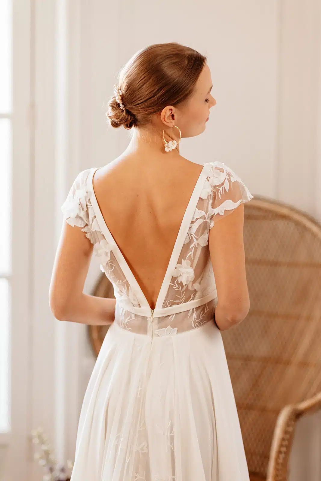 Flora, robe de mariée Elsa Gary à Bruxelles, Belgique