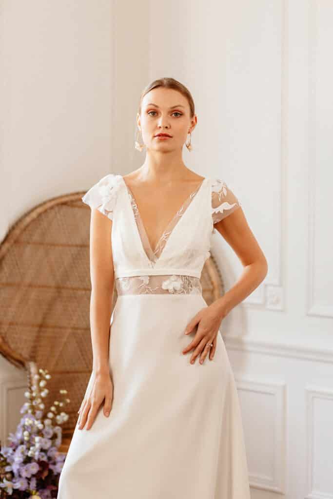 Flora, robe de mariée Elsa Gary à Bruxelles, Belgique