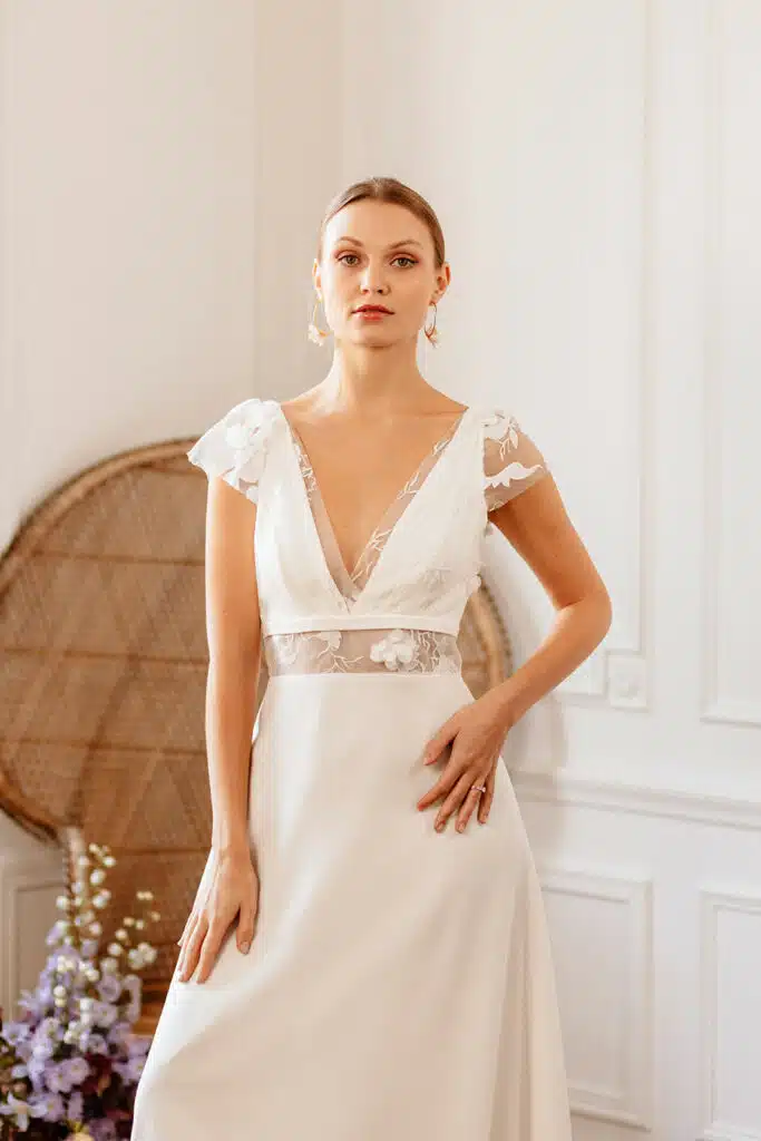 Flora, robe de mariée Elsa Gary à Bruxelles, Belgique