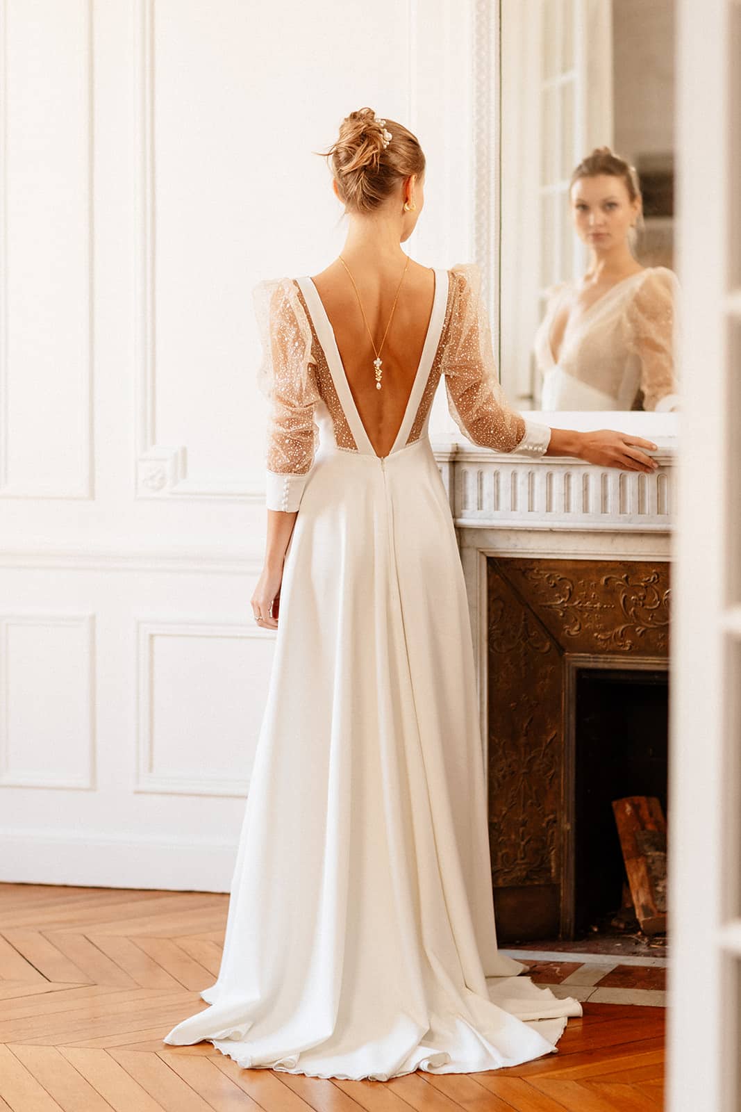 Solene, robe de mariée Elsa Gary à Bruxelles, Belgique
